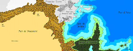 Mer de poussière, Fournaises de l'Enfer et Jungle Amedio