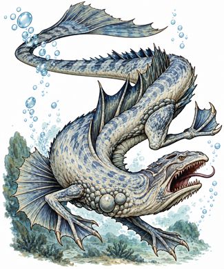 Drake (Athas), Water