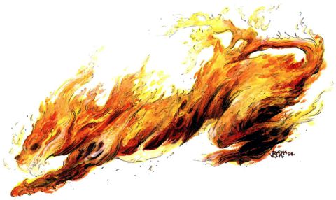 Elemental Beast (Athas), Fire