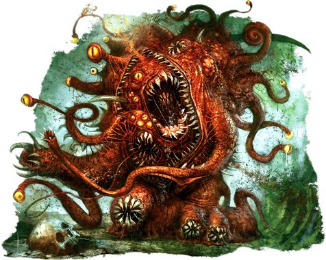 Gibbering Mouther, Greater