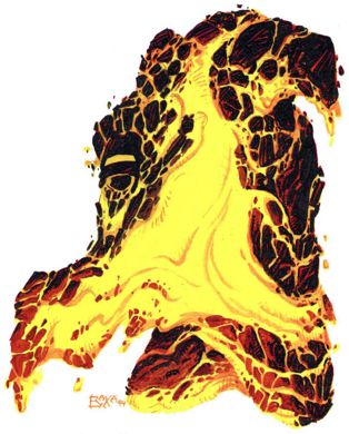 Golem (Athas), Magma