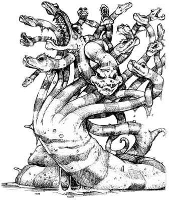 Aquatic Lernaean Hydra