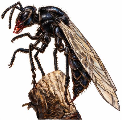 Mason Wasp, Giant
