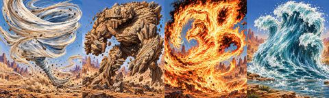 Greater Elemental (Athas)