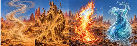 Lesser Elemental (Athas)